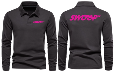 SWOOP LONG SLEEVE POLO